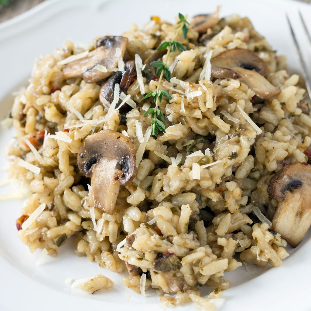 Risotto aux champignons